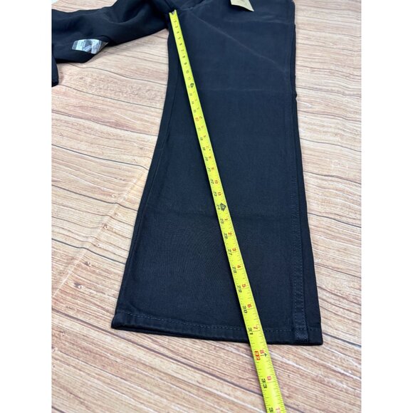 Levis Mens Western Fit Stretch Straight Leg Jeans W38 L32 Black - Picture 6 of 13